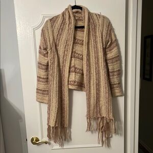 Cozy Striped Cardigan